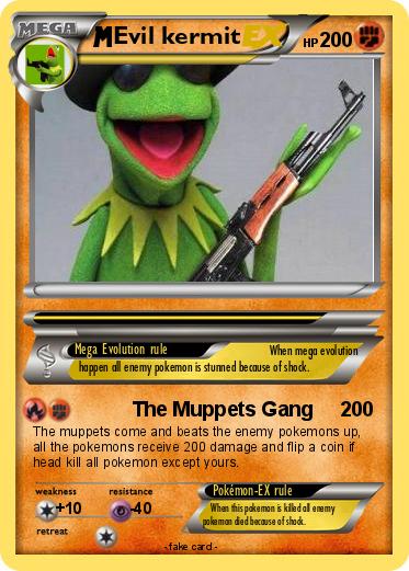 Pokemon Evil kermit