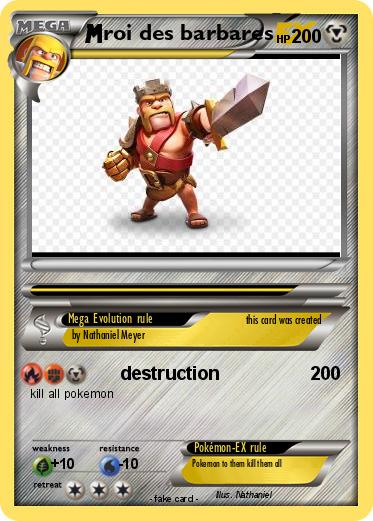 Pokemon roi des barbares