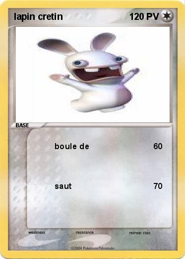 Pokemon lapin cretin