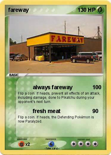 Pokemon fareway
