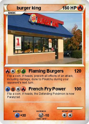 Pokemon burger king
