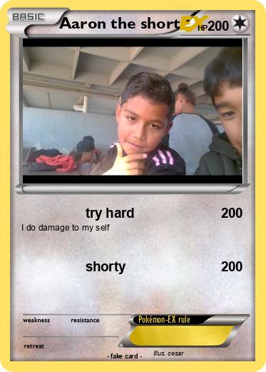 Pokemon Aaron the short