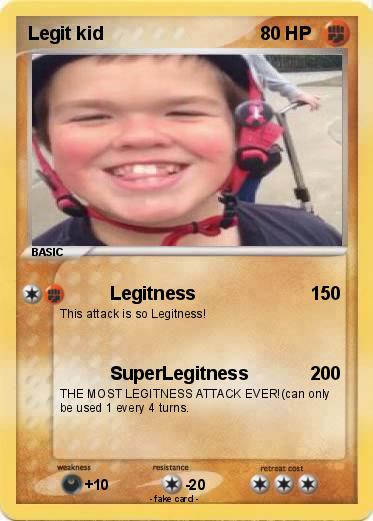 Pokemon Legit kid