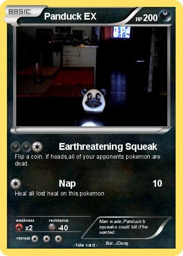 Pokemon Panduck EX