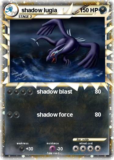 Pokemon shadow lugia