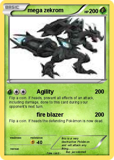 Pokemon mega zekrom