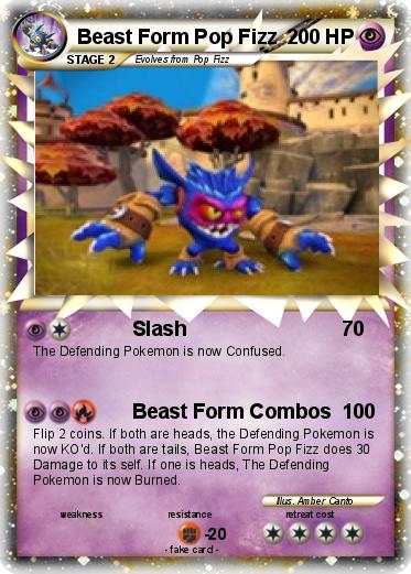 Pokemon Beast Form Pop Fizz