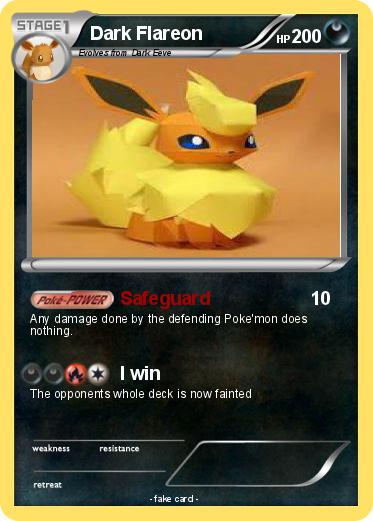 Pokemon Dark Flareon