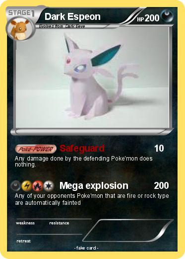 Pokemon Dark Espeon