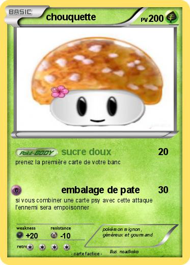 Pokemon chouquette