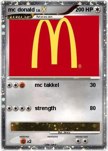 Pokemon mc donald