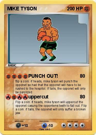 Pokemon MIKE TYSON
