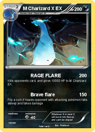 Pokemon M Charizard X EX
