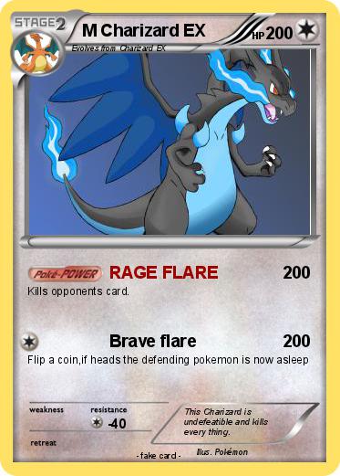 Pokemon M Charizard EX