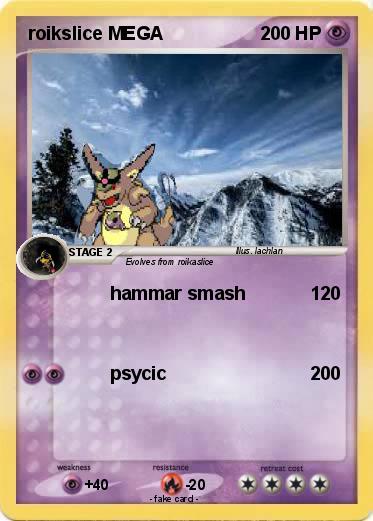 Pokemon roikslice MEGA