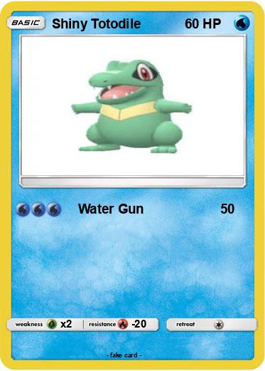 Pokemon Shiny Totodile