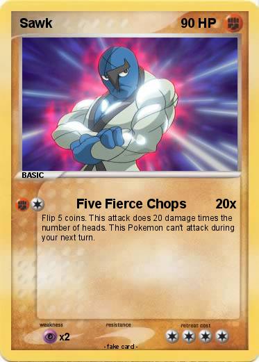 Pokemon Sawk