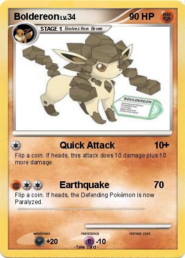 Pokemon Boldereon