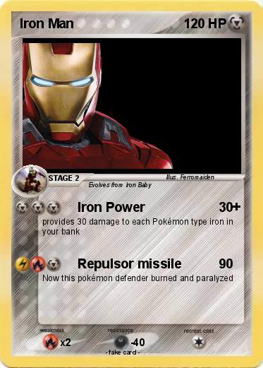 Pokemon Iron Man