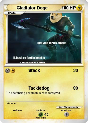 Pokemon Gladiator Doge