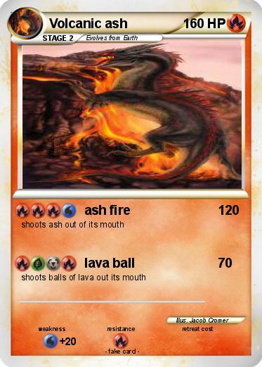 Pokemon Volcanic ash