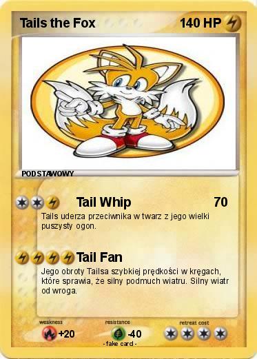 Pokemon Tails the Fox