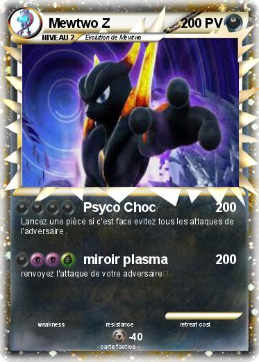 Pokemon Mewtwo Z