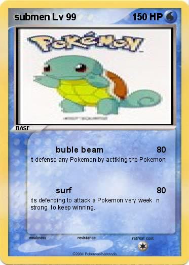 Pokemon submen Lv 99