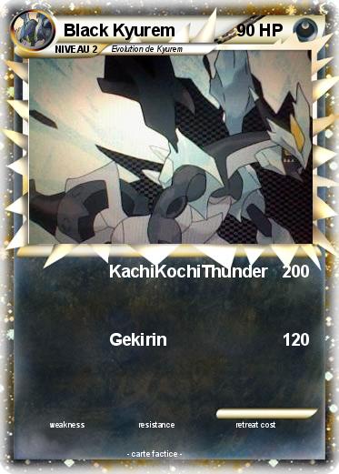 Pokemon Black Kyurem