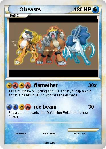 Pokemon 3 beasts