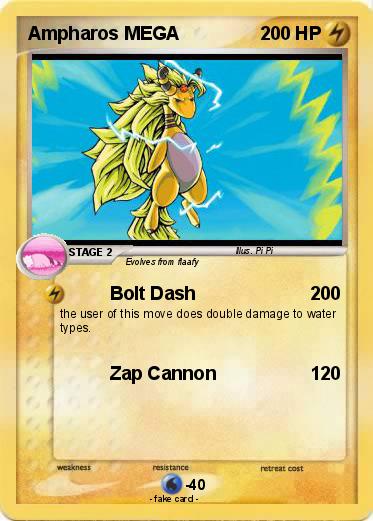 Pokemon Ampharos MEGA