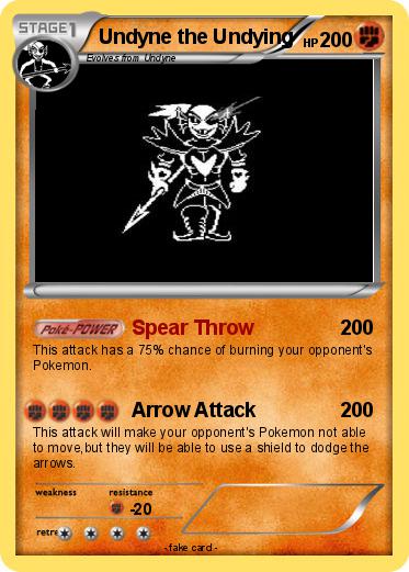 Pokemon Undyne the Undying