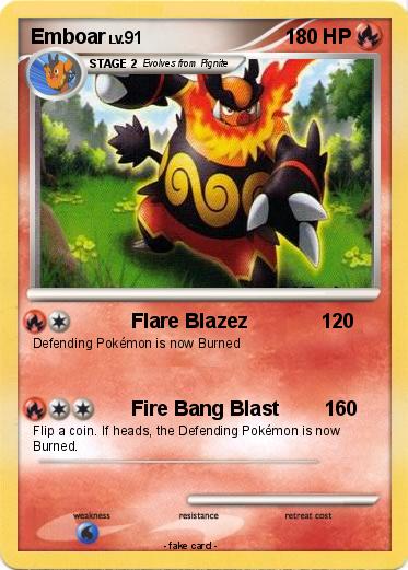 Pokemon Emboar