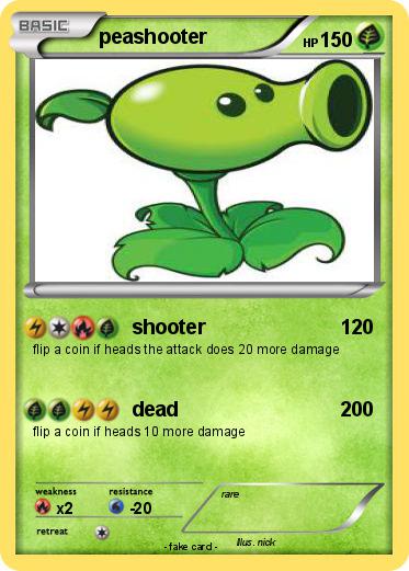 Pokemon peashooter