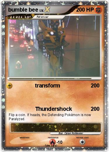Pokemon bumble bee