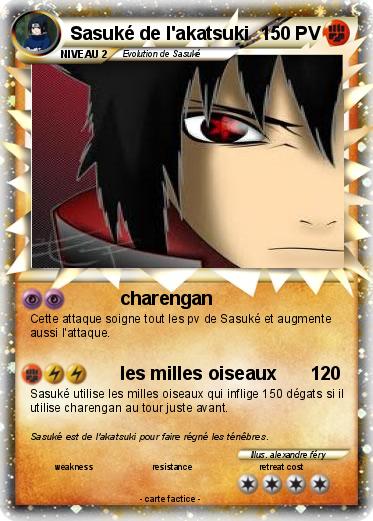 Pokemon Sasuké de l'akatsuki