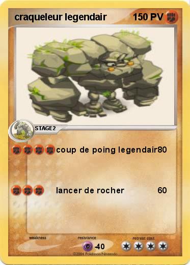 Pokemon craqueleur legendair