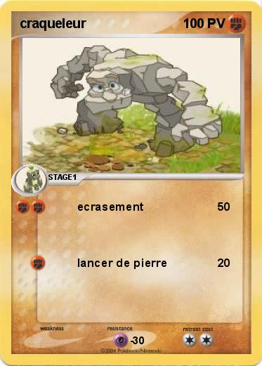 Pokemon craqueleur