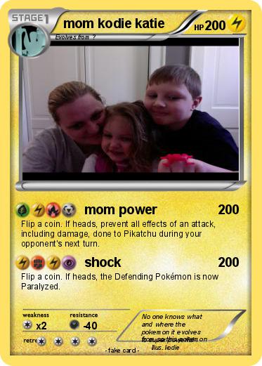 Pokemon mom kodie katie