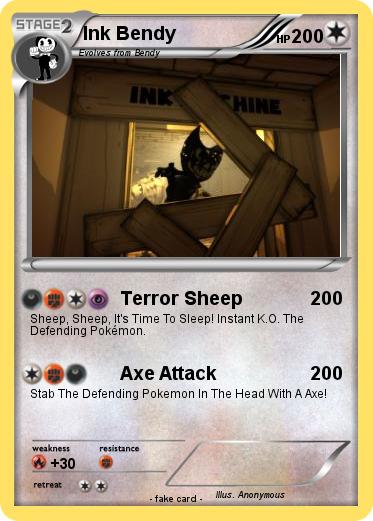 Pokemon Ink Bendy