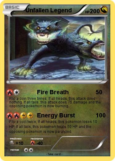 Pokemon Unfallen Legend