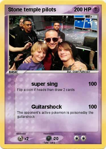 Pokemon Stone temple pilots