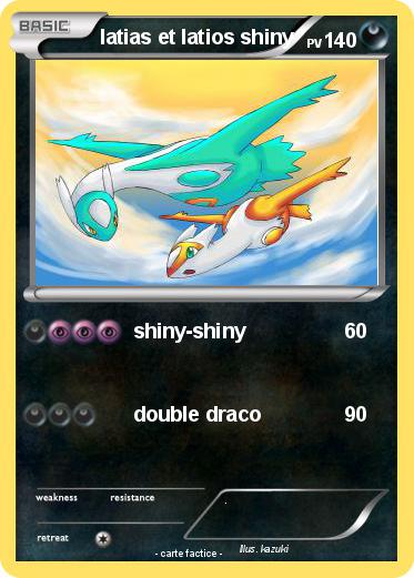 Pokemon latias et latios shiny