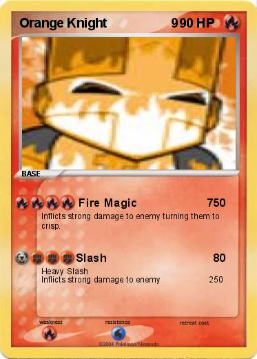 Pokemon Orange Knight                  9