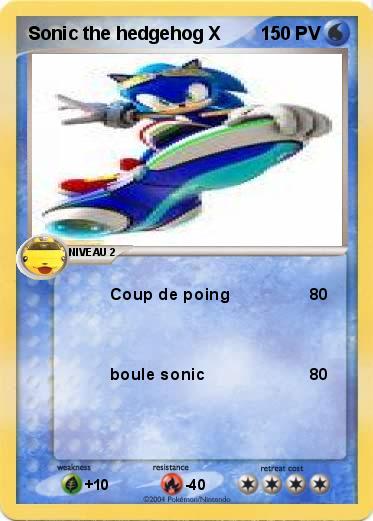 Pokemon Sonic the hedgehog X