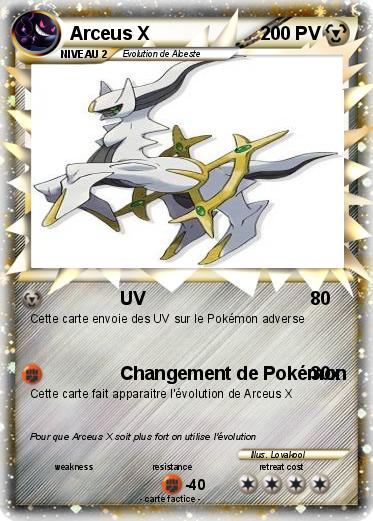 Pokemon Arceus X