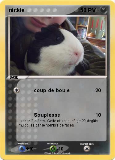 Pokemon nickie