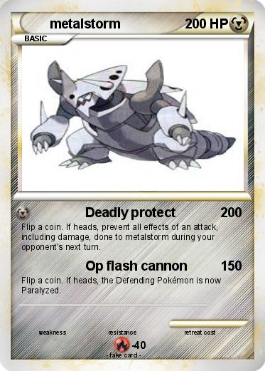Pokemon metalstorm