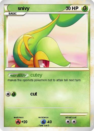 Pokemon snivy