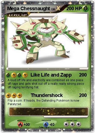Pokemon Mega Chessnaught